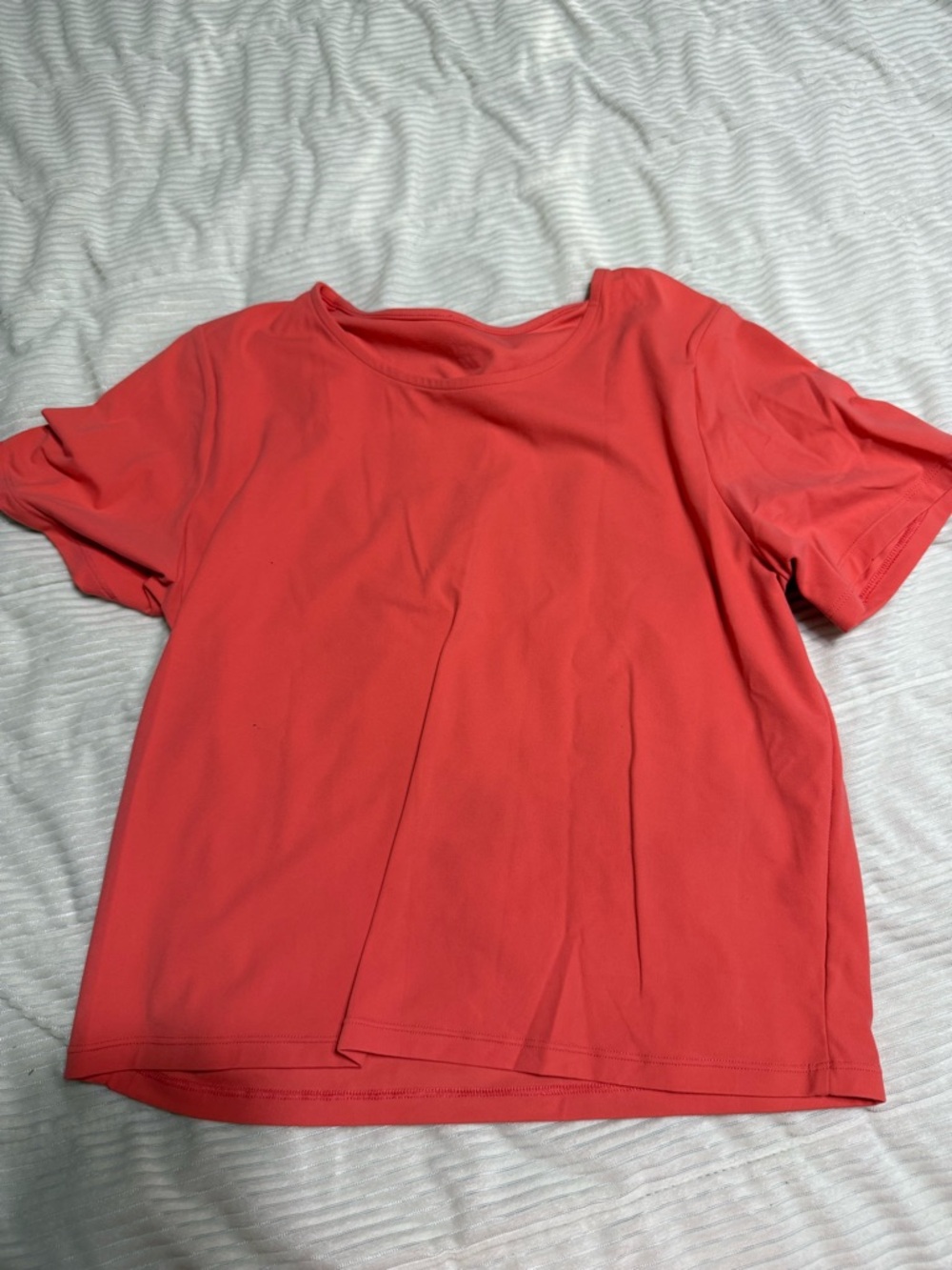 Target Coral Short Sleeve Crewneck Tee